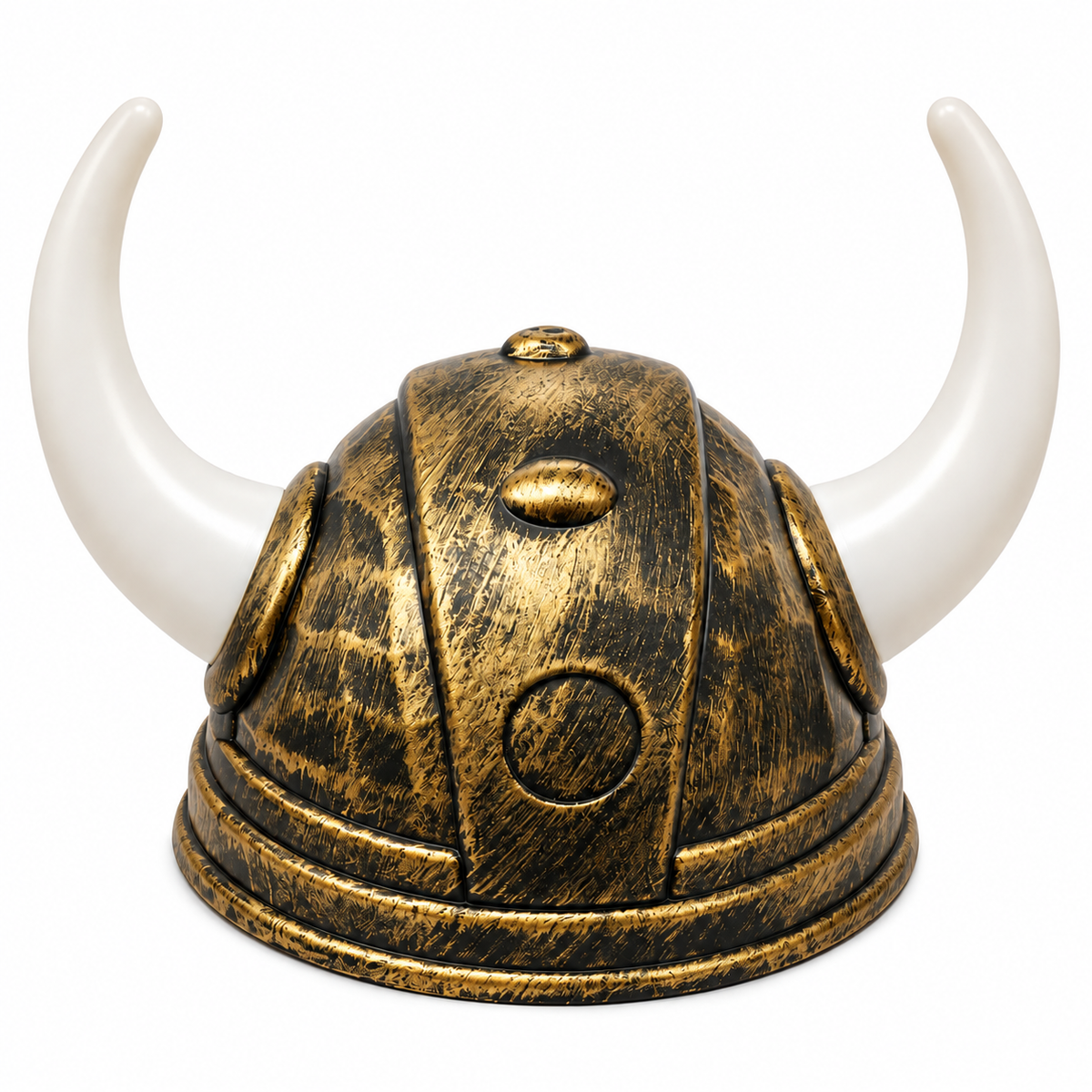 CASCO VIKINGO DORADO X1U