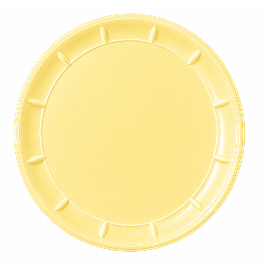PLATO 7 PASTEL AMARILLO X10U