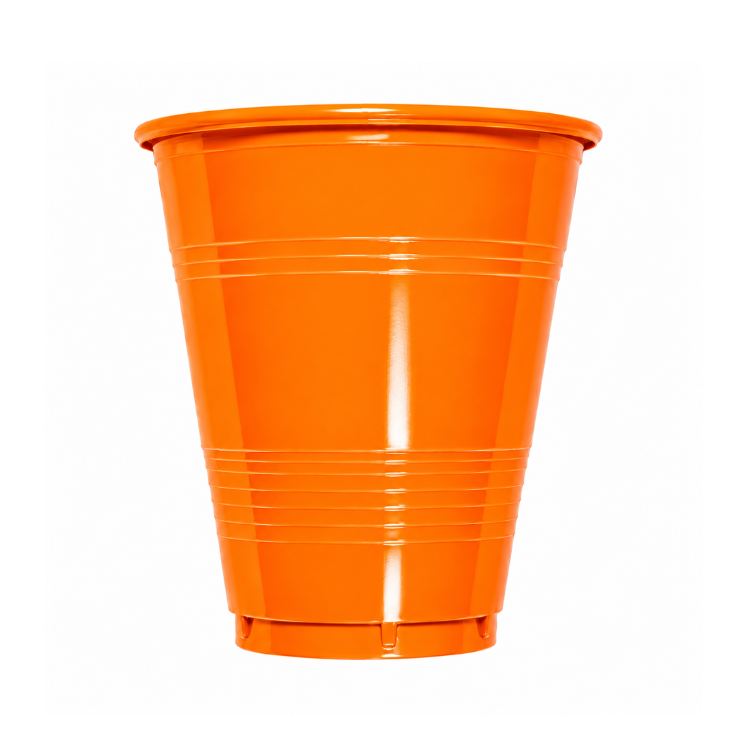 VASO 7 NARANJO X10U