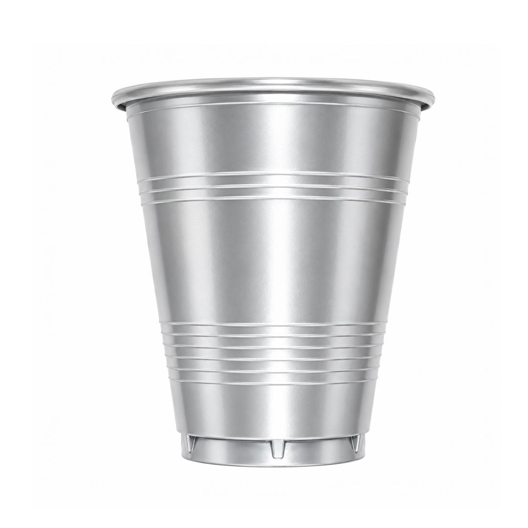 VASO 7 PLATA X10U