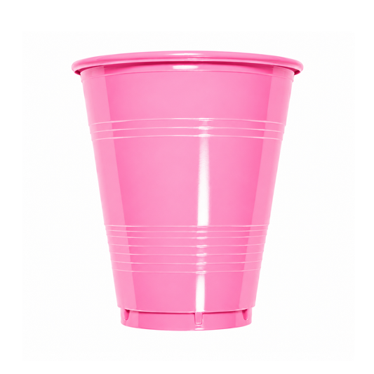 VASO 7 ROSADO X10U