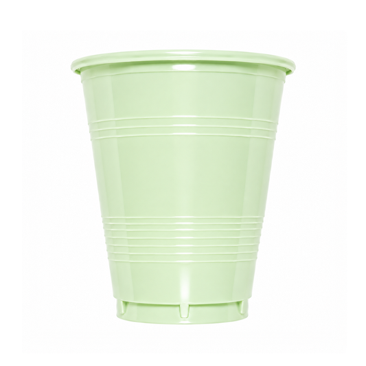 VASO 7 PASTEL VERDE X10U