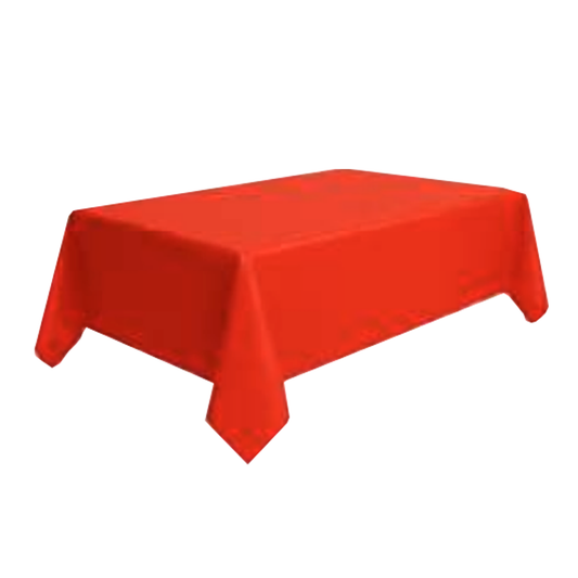 MANTEL METALICO ROJO 137X180CM X1U