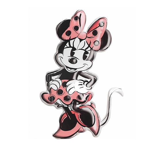 GLOBO METALICO CON FORMA MINNIE JUVENIL X1U