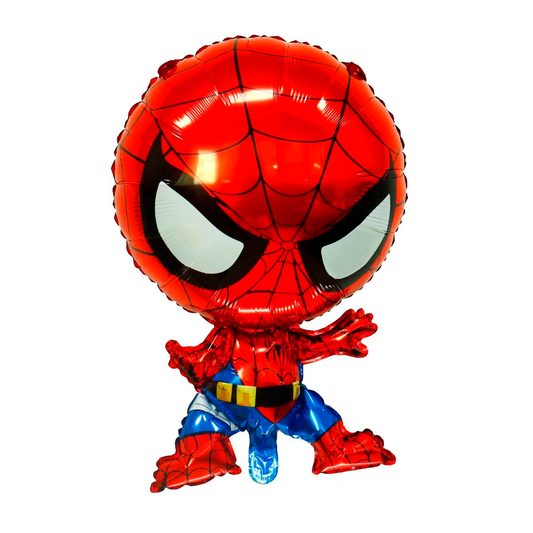 GLOBO ALUMINIO CON FORMA SPIDERMAN X1U