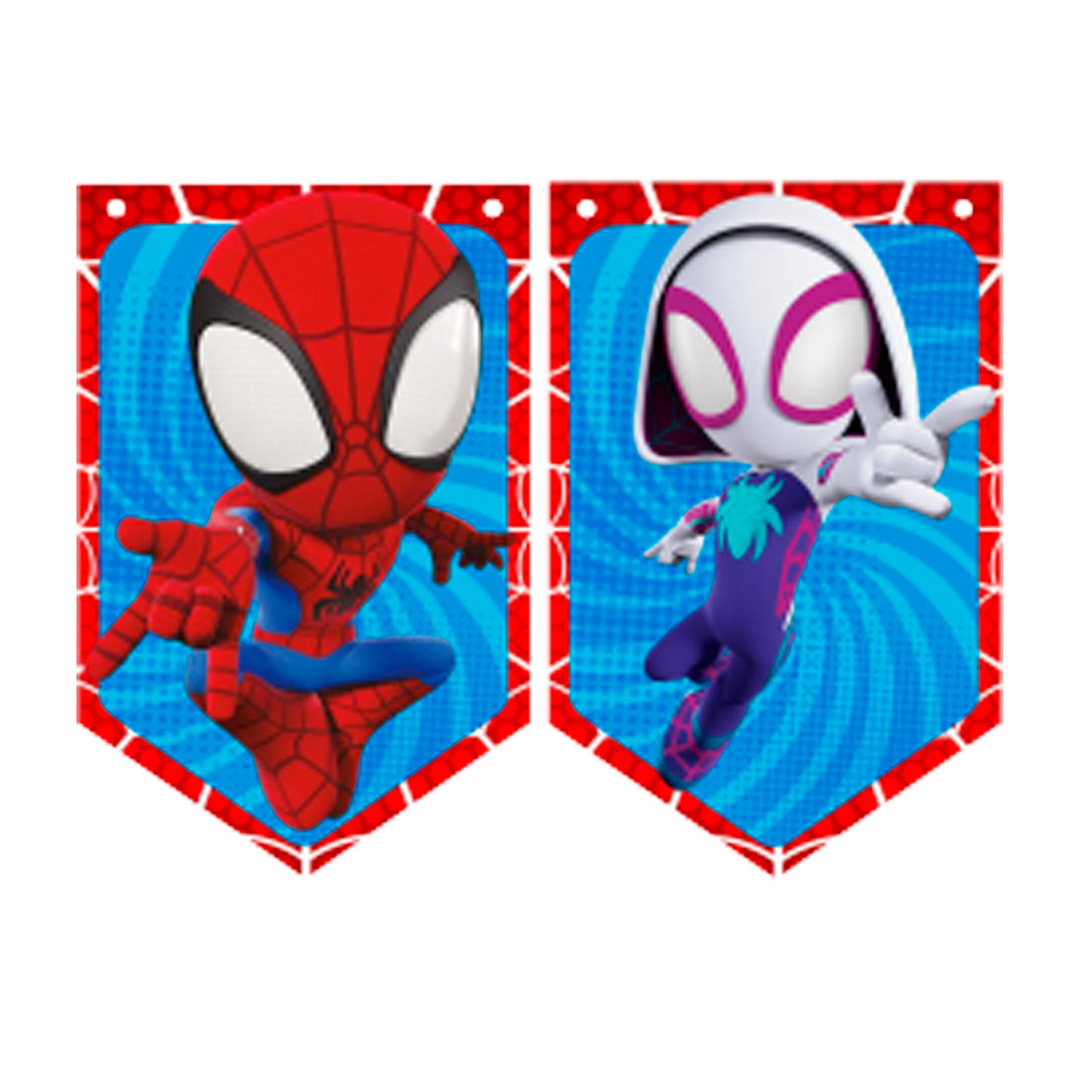 BANDERIN SPIDEY 3M X1U