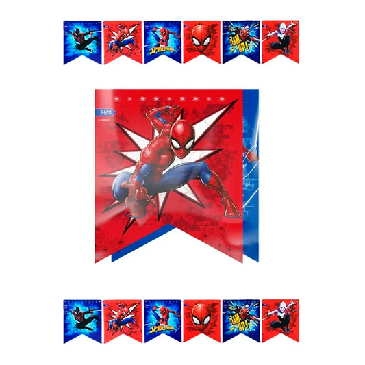 BANDERIN SPIDERMAN 3M X1U