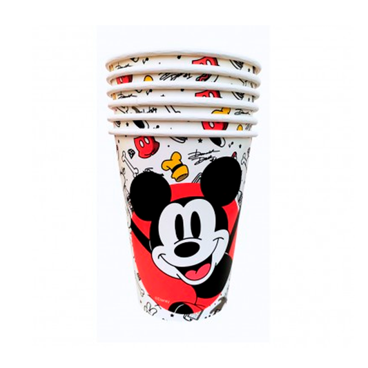 VASOS PLA MICKEY X6U