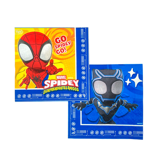 SERVILLETAS SPIDEY X12U