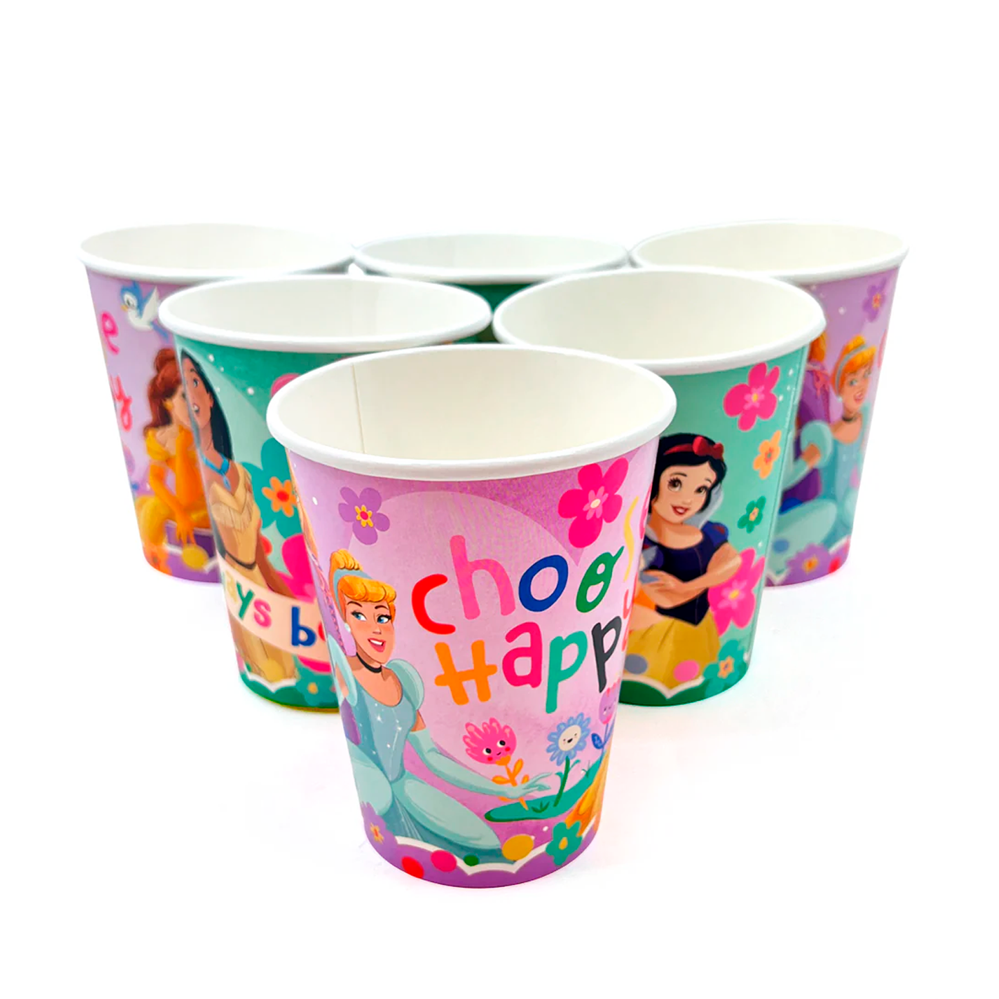 VASOS PRINCESAS DISNEY X6U