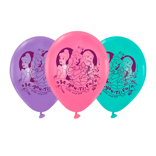 GLOBOS LATEX PRINCESAS DISNEY X12U