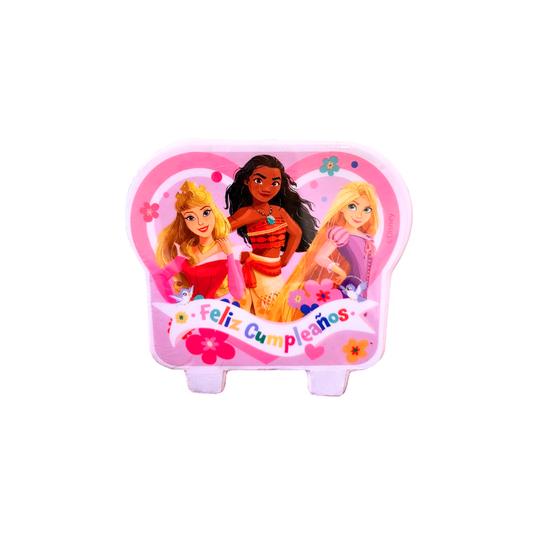 VELA DISEÑO PRINCESAS DISNEY X1U