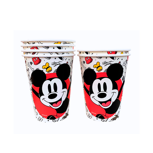 SET VASOS MICKEY ROCK X6U