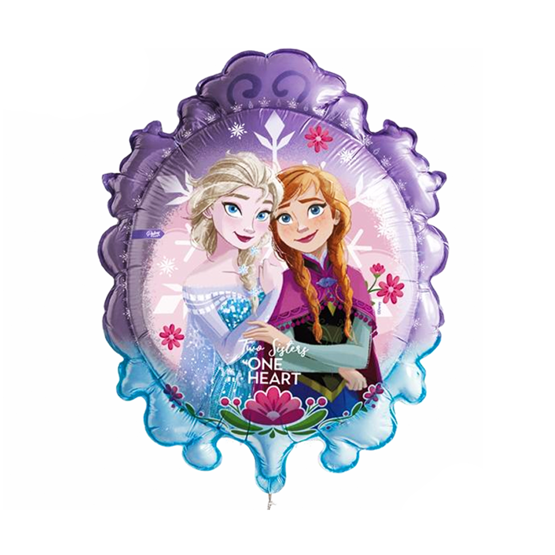 GLOBO ALUMINIO CON FORMA FROZEN 30X25CM X1U