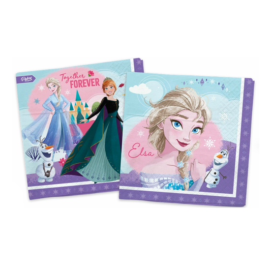 SERVILLETAS FROZEN X12U